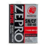 Отзывы людей о Моторное масло Idemitsu Zepro Racing 5w40