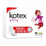 Отзывы людей о Прокладки Kotex Young Нормал