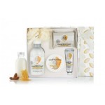 Отзывы людей о Подарочный набор миндальное молочко и мед The body shop